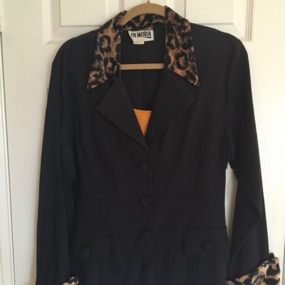 Women's blazer with chamise